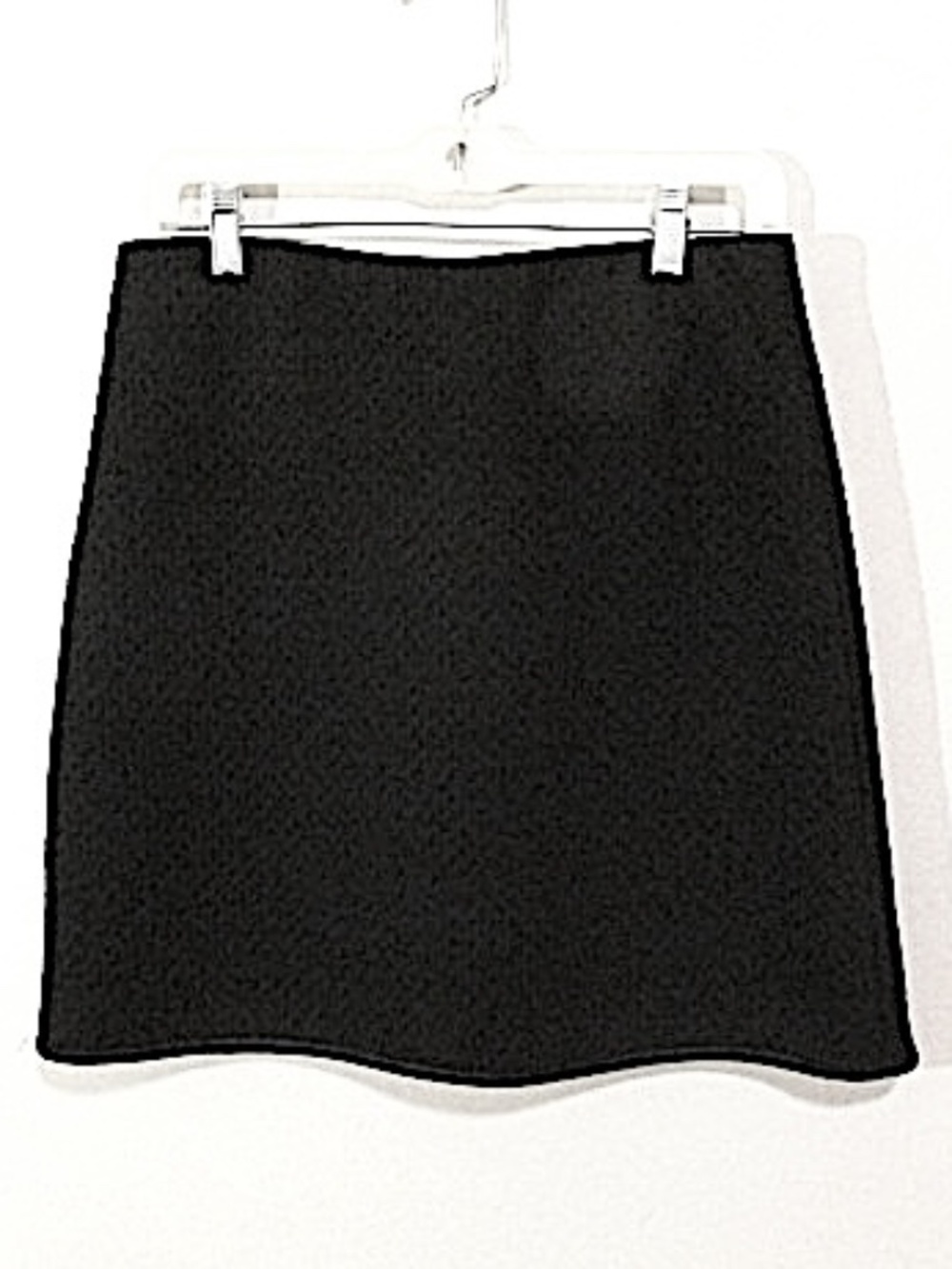 Max Studio Black Woven Stretch Mini Skirt, Size M